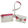 Porte Carte Bvlgari Serpenti Blanche et Rouge + Boîte