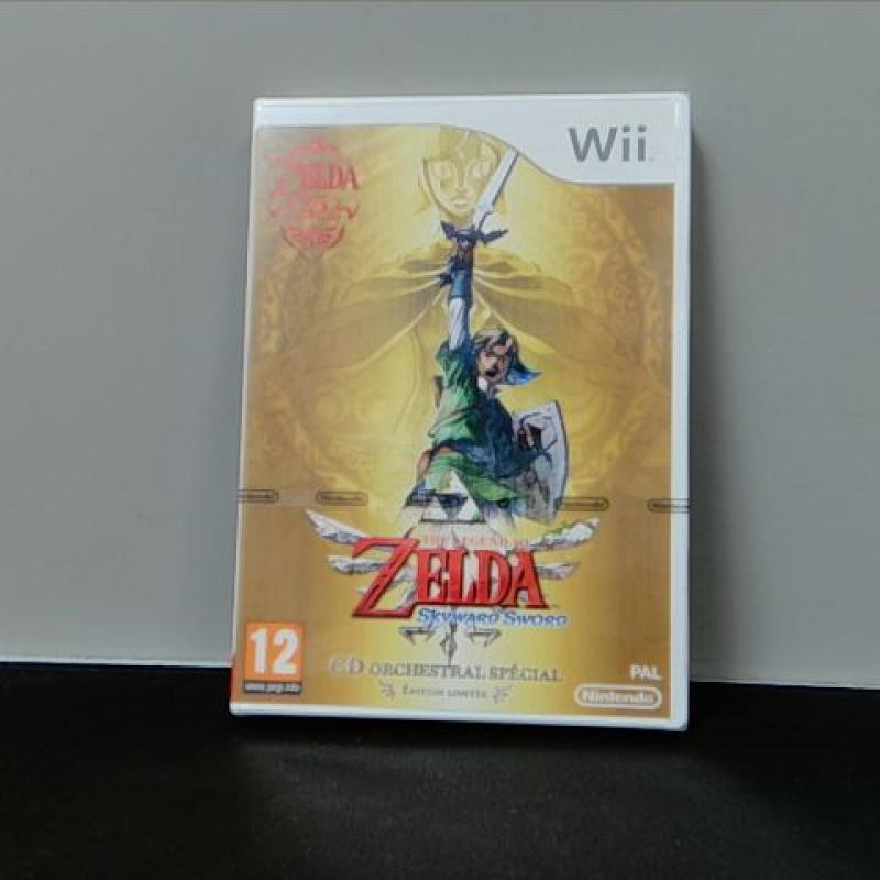 THE LEGEND OF ZELDA SKYWARD SWORD + CD ORCHESTRAL SPECIAL WII NEUF