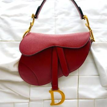 DIOR SADDLE ROUGE