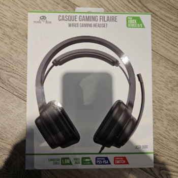 CASQUE GAMING FILAIRE FREAKS AND GEEKS REF 330003