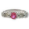 BAGUE OR 18CT 2.09GR DIAMANT RUBI
