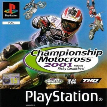 CHAMPIONSHIP MOTOCROSS 2001 FEATURING RICKY CARMICHAEL - PS1