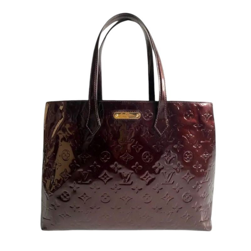 LOUIS VUITTON WILSHIRE CUIR A MARANTE MONOGRAM VERNIS LOUIS VUITTON WILSHIRE CUIR A MARANTE MONOGRAM VERNIS