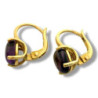 BOUCLE AMETHYSTE OR 18CT 2.93 GR