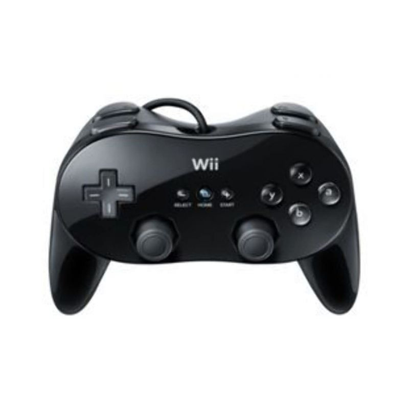 MANETTE WII CLASSIC PRO NOIRE