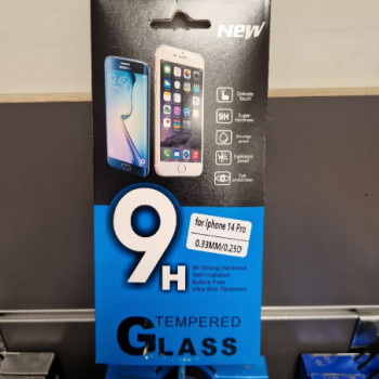 VERRE TREMPE POUR IPHONE 14 PRO TRANSPARENT