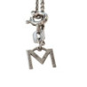 COLLIER MATTIOLI  OR BLANC 18CT ET DIAMANTS PUZZLE 4.59GR