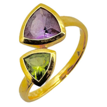 BAGUE OR 18CT 3.92GR T54