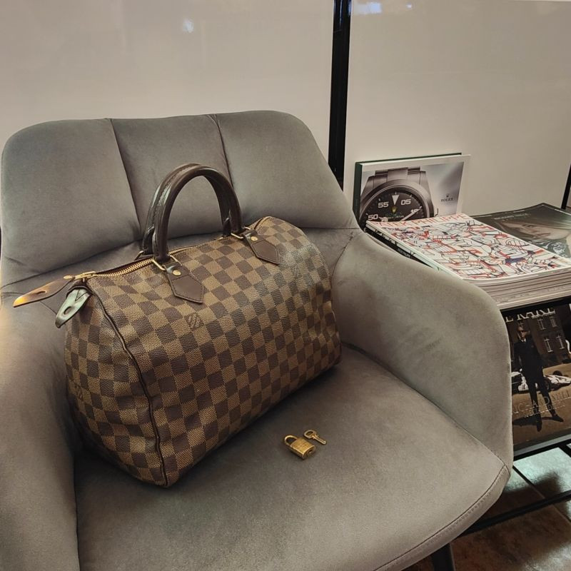 LOUIS VUITTON SPEEDY 30 DAMIER EBENE LOUIS VUITTON SPEEDY 30 DAMIER EBENE