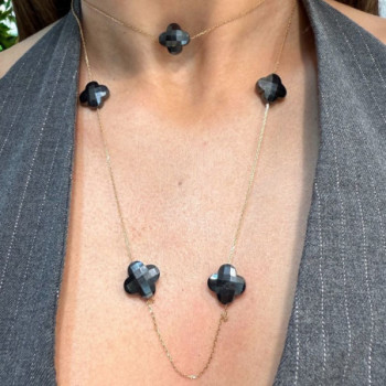 SAUTOIR MORGANNE BELLO  24.08GR OR 18CT 