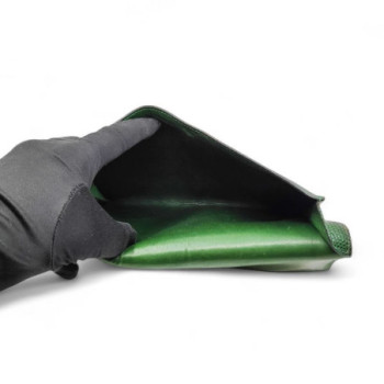 POCHETTE HERMES LEZARD VERT