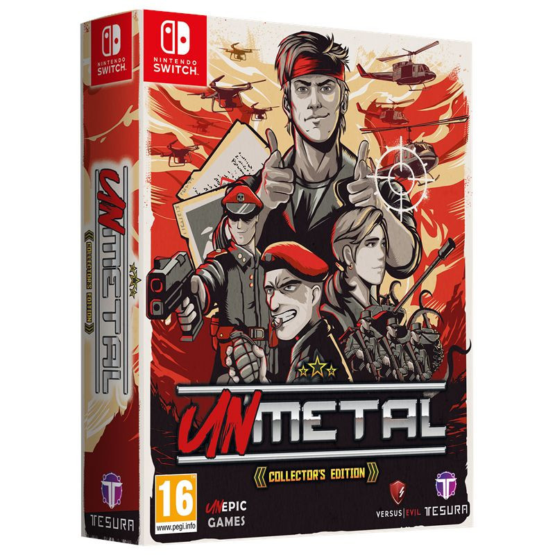 UNMETAL COLLECTOR'S EDITION SWITCH UNMETAL COLLECTOR'S EDITION SWITCH