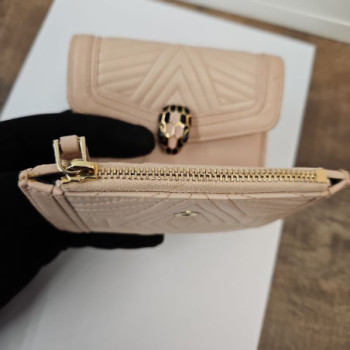 PORTEFEUILLES BULGARI ROSE PETIT MODEL 