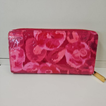 LOUIS VUITTON ZIPPY LONG IKAT CUIR VERNIS EDITION LIMITEE
