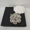 BROCHE CHANEL CAMELIA SWAROVSKI