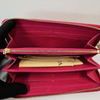 LOUIS VUITTON ZIPPY LONG IKAT CUIR VERNIS EDITION LIMITEE