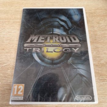 METROID PRIME TRILOGY NINTENDO WII SANS FOURREAU PAL NEUF SOUS BLISTER