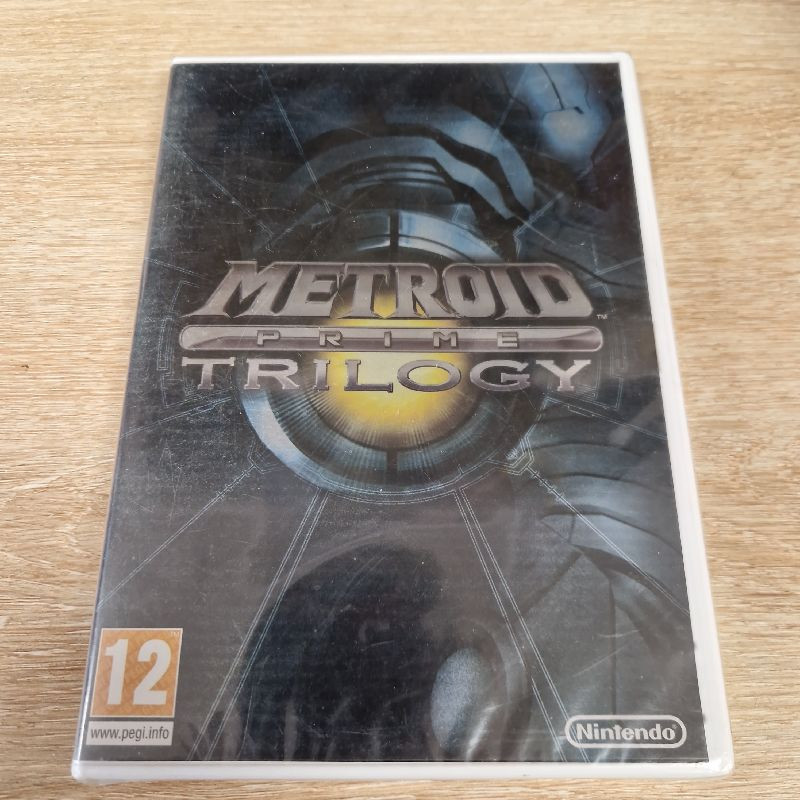 METROID PRIME TRILOGY NINTENDO WII SANS FOURREAU PAL NEUF SOUS BLISTER