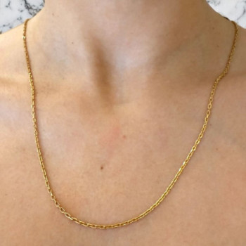 COLLIER OR 18CT 7.55GR