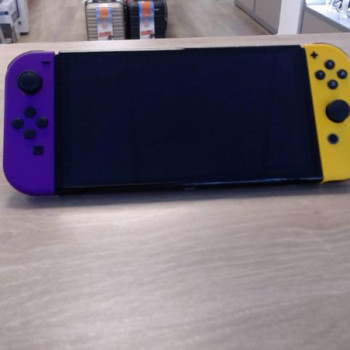 CONSOLE SWITCH OLED ORANGE/VIOLET MANQUE DOCK TV