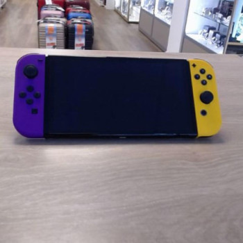 CONSOLE SWITCH OLED ORANGE/VIOLET MANQUE DOCK TV