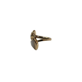 BAGUE BULGARI DIVA ONYX ET NACRE
