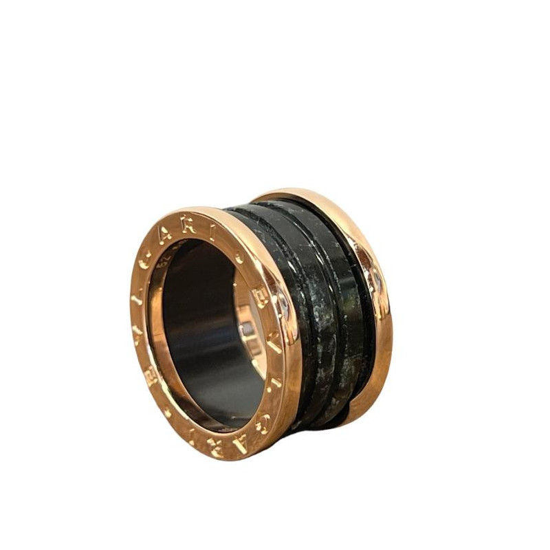 BAGUE BULGARI BZERO OR ROSE MARBRE TAILLE 52 BAGUE BULGARI BZERO OR ROSE MARBRE TAILLE 52