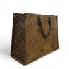 SAC LOUIS VUITTON CABAS ON THE GO GM MONOGRAM REVERSE