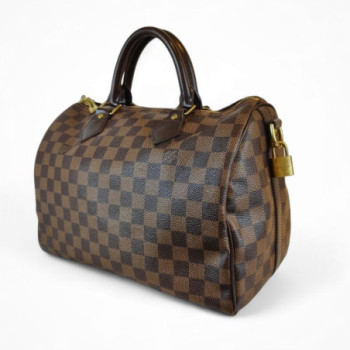 SAC A MAIN LOUIS VUITTON 30 DAMIER + BANDOULIERE