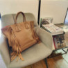 SAC A MAIN PRADA A FRANGE