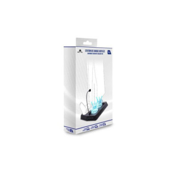 FREAKS AND GEEKS PS5 CONTROLLER CHARGING STATION + CONSOLE COOLER FAN