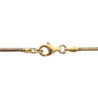 COLLIER+PENDENTIF OR14CT+DIAMS 8.08GRS
