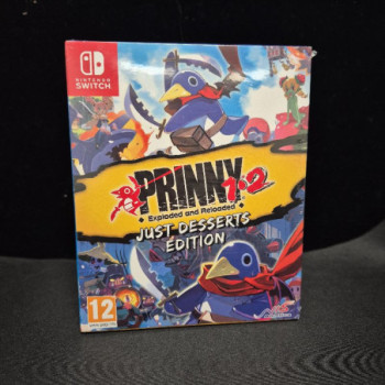 PRINNY 1+2 EXPLODED AND RELOADED JUST DESSERTS EDITION SWITCH