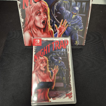NIGHT TRAP LIMITED RUN VYNIL EDITION SWITCH NEUF/BLISTER