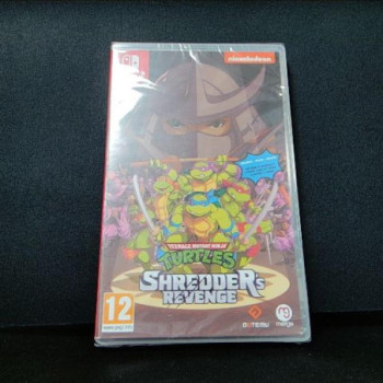 TEENAGE MUTANT NINJA TURTLES SHREDDER'S REVENGE SWITCH NEUF/BLISTER