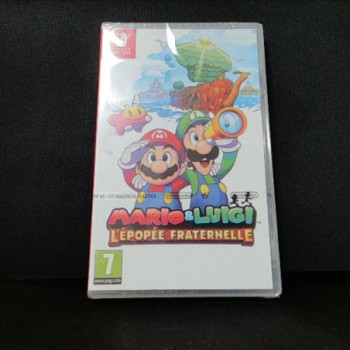 MARIO ET LUIGI L'EPOPEE FRATERNELLE SWITCH NEUF/BLISTER