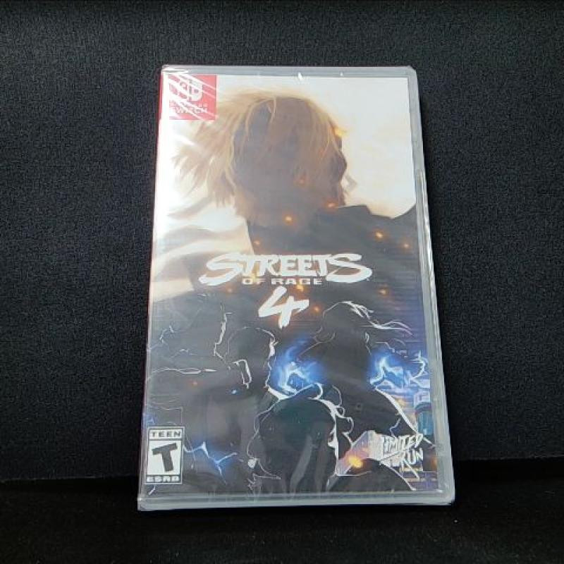 STREETS OF RAGE 4 LIMITED RUN ALT COVER SWITCH NEUF/BLISTER STREETS OF RAGE 4 LIMITED RUN ALT COVER SWITCH NEUF/BLISTER