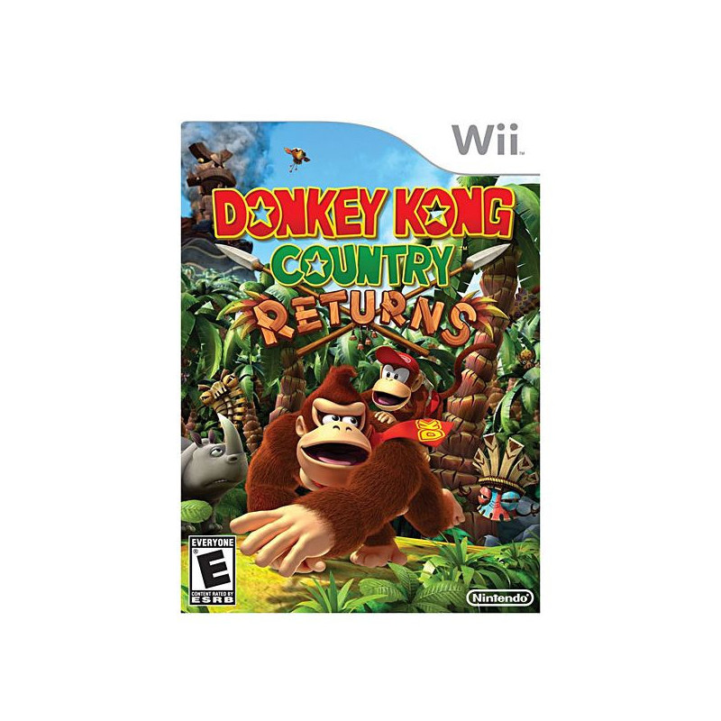 DONKEY KONG COUNTRY RETURNS - WII