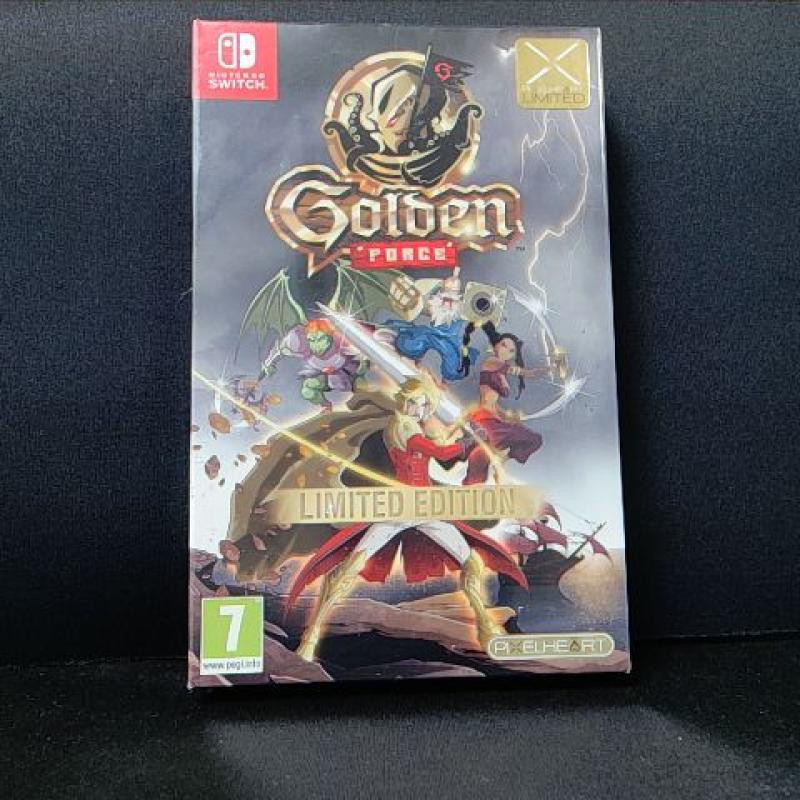 GOLDEN FORCE LIMITED EDITION SWITCH NEUF/BLISTER GOLDEN FORCE LIMITED EDITION SWITCH NEUF/BLISTER