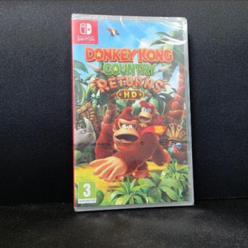 DONKEY KONG COUNTRY RETURNS HD SWITCH NEUF/BLISTER