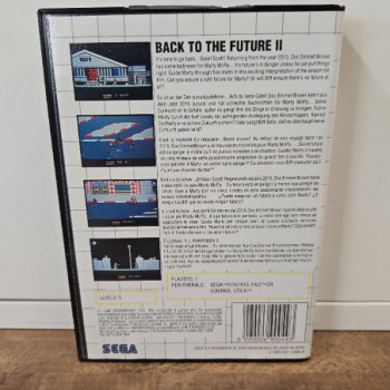 BACK TO THE FUTUR II SEGA + NOTICE