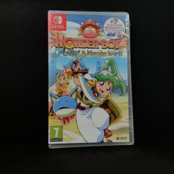 WONDER BOY ASHA IN MONSTER WORLD SWITCH NEUF/BLISTER