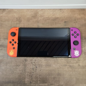 CONSOLE NINTENDO SWITCH OLE  POKEMON SCARLET & VIOLET EDITION SANS BOITE