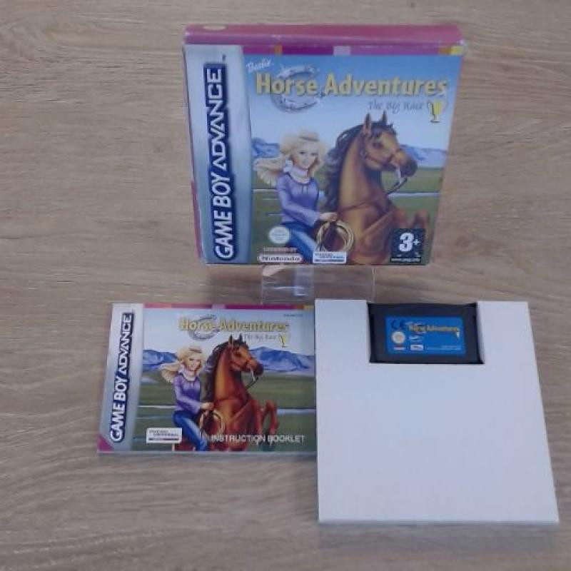 BARBIE HORSE ADVENTURES GAME BOY ADVANCE (BOITE & NOTICE)