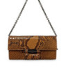 PORTEFEUILLE GUCCI PYTHON BRUN