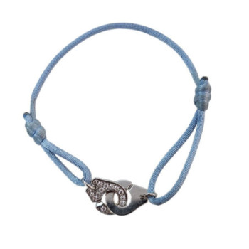 BRACELET R10 OR 18 CT ET DIAMANTS 4.73GR