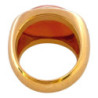 BAGUE OR JAUNE 18CT T50 +DIAMS 17.12GRS