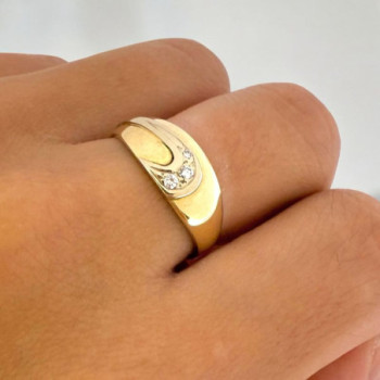 BAGUE OR 14K 3.72GRS