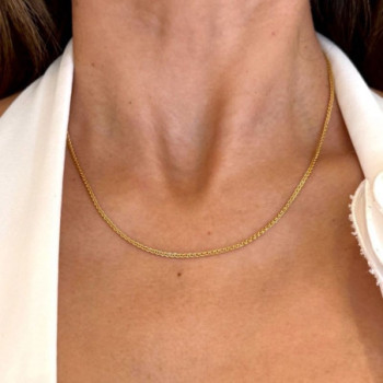 CHAINE OR JAUNE 18CT  5.81GRS 42CM