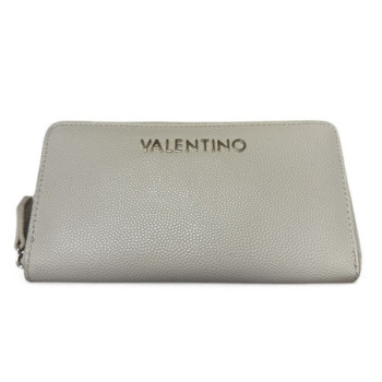 PORTE MONNAIE VALENTINO BLANC CASSE
